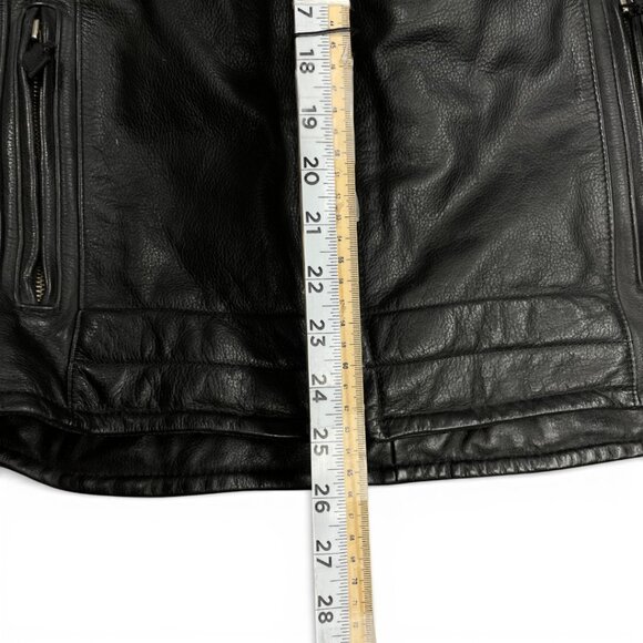 Scorpion Black Leather Motorcycle Racing Padded Armoured Biker Jacket Women's M - Picture 8 of 15